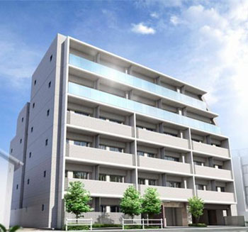 イニシアイオ本蓮沼駅前外観