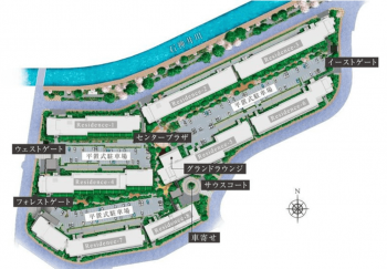 Brillia（ブリリア） City 石神井公園 ATLAS　建物全体完成予定図
