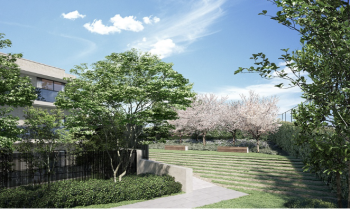 リジェ南山　桜雅の庭完成予想図