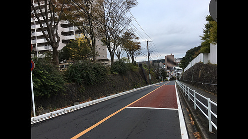ファイル:現地マンション前の坂(2016-11-15撮影)170129.jpg