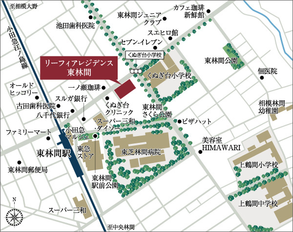 ファイル:現地案内図 東林間170125.jpg