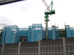 ファイル:20070618サンアリーナ検見川浜建設中.jpg