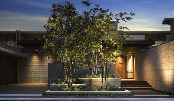 ファイル:ジオ伊丹鈴原 エントランスアプローチ完成予想図.png