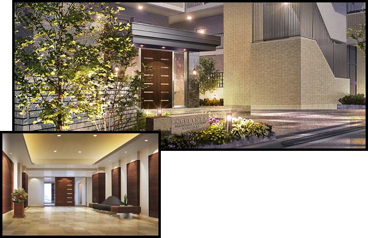 ファイル:ラフィネス西宮北口サウスコート エントランス・エントランスホール.jpg