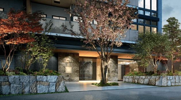 ファイル:グランドメゾン伏見 エントエランスアプローチ完成予想図.png