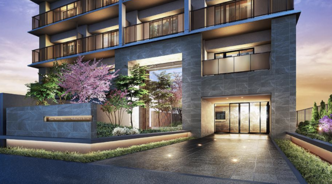 ファイル:デュオヴェール札幌中島公園 エントランスアプローチ完成予想図.png