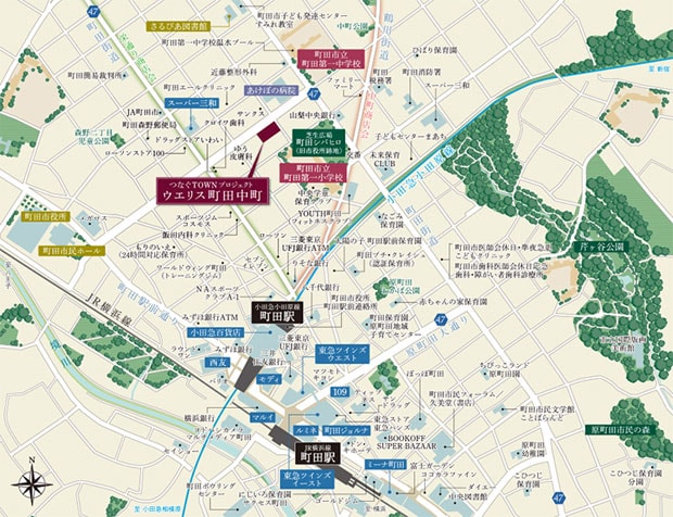 ファイル:現地案内図 町田161106.jpg