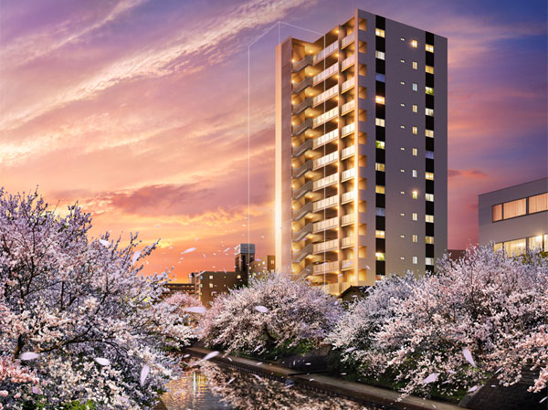 ファイル:LEBEN TOYAMA THE TOWER外観.jpg