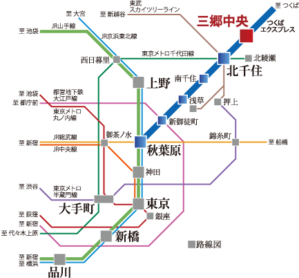 ファイル:シティハウス三郷中央ステーションコート路線図.gif