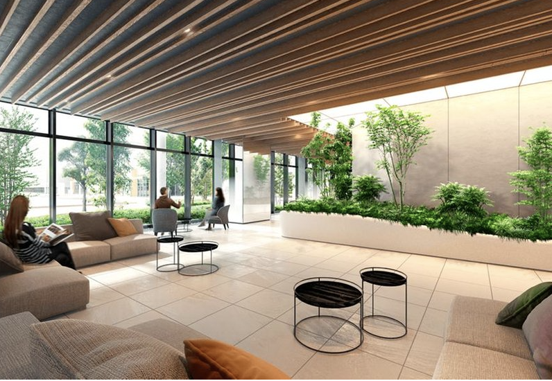 ファイル:パークタワー柏の葉キャンパス ラウンジ完成予想CG.png