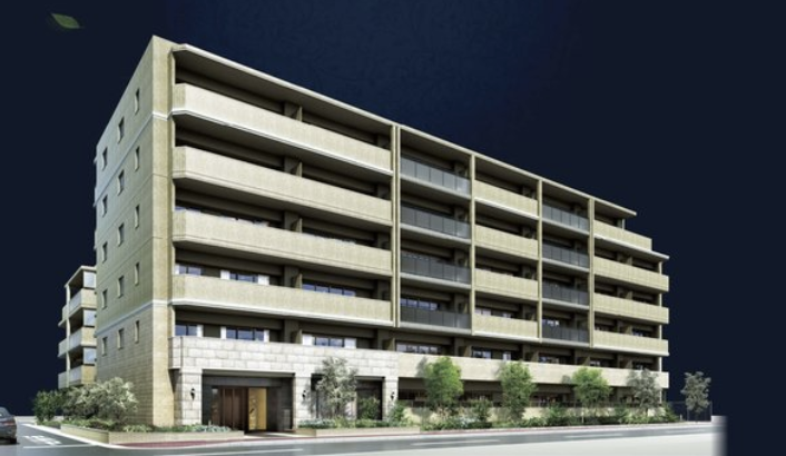 ファイル:プレサンス ロジェ 西宮北口門前町テラス 外観完成予想図.png