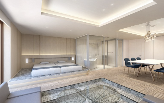 ファイル:パークタワー西新宿 ゲストルーム「Flexible」完成予想図.png