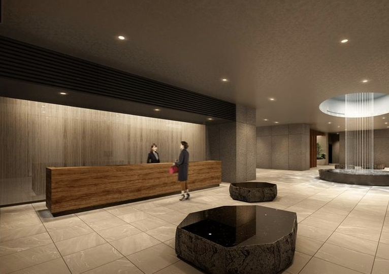 ファイル:パークタワー柏の葉キャンパス エントランスホール完成予想CG.png