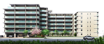 ローレルコート西宮北口　レジデンス外観