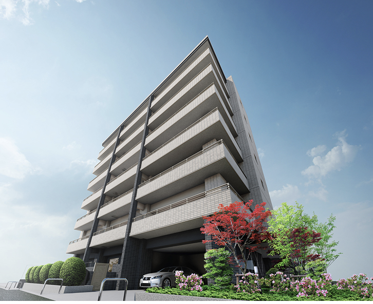 ファイル:アルビオアルファ北深志ガーデン 外観完成予想CG.png