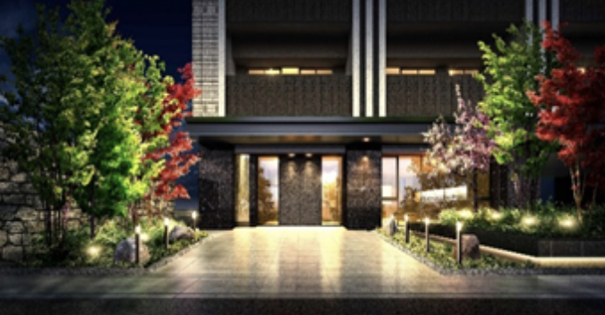 ファイル:サーパス松本深志 エントランスアプローチ完成予想図.png