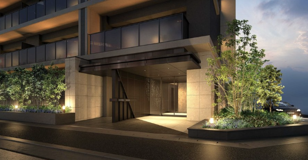 ファイル:シーンズ尼崎 エントエランスアプローチ完成予想図.png