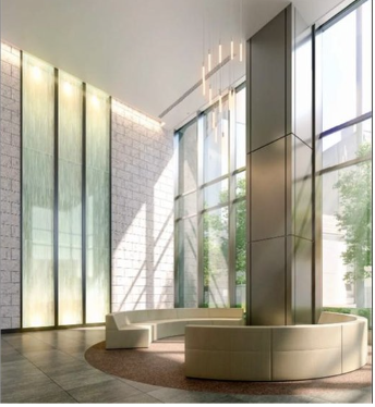 プラウドタワー郡山　ロビーラウンジ完成予想図