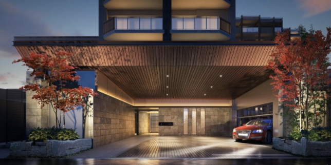 ファイル:ザ・パークハウス 藤崎紅葉山 エントランスアプローチ完成予想CG.png