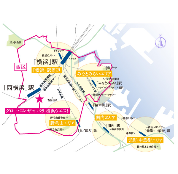 ファイル:グローベル ザ・オペラ 横浜ウエスト周辺エリア.jpg