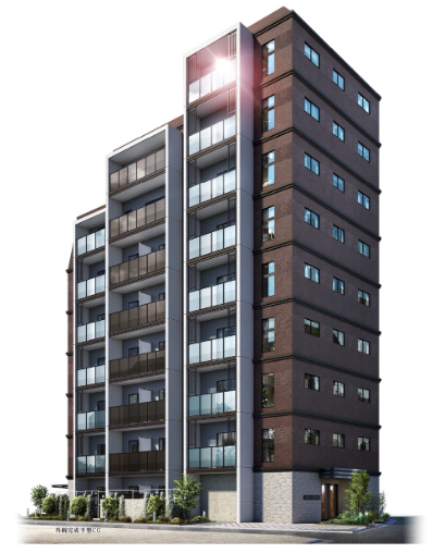 ファイル:サンクレイドル西日暮里II・III 外観完成予想CG(サンクレイドル西日暮里III).png