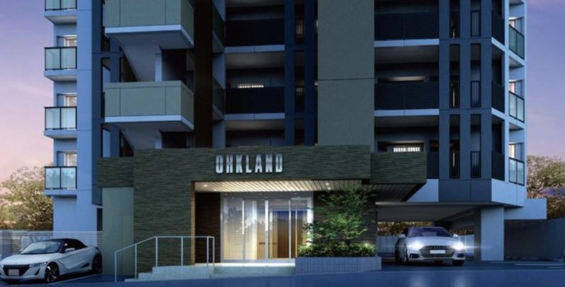 ファイル:オークランド苅田京町エクスタージュ エントランスアプローチ完成予想CG.png