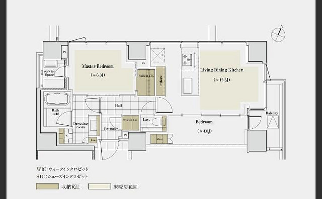 ファイル:プラネスーペリア四番町Cタイプ 基本プラン 55.52㎡.jpg