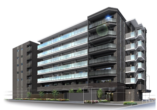 ファイル:プレサンス ロジェ 京都城陽 外観完成予想図.png