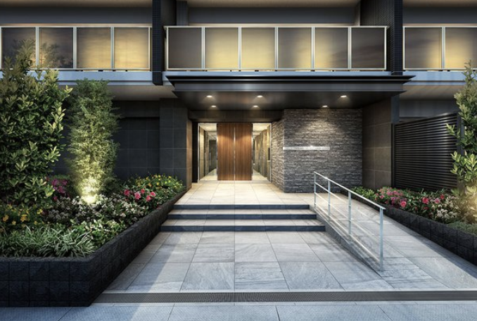 ファイル:エクセレントシティ西船橋III エントランスアプローチ完成予想CG.png