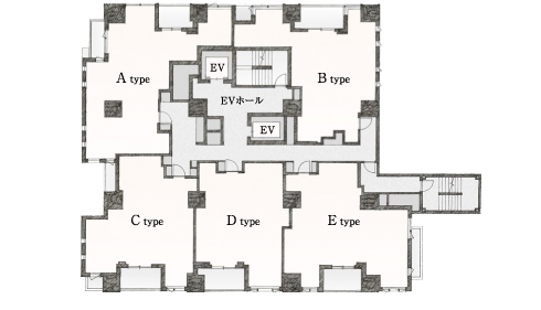 ファイル:パークホームズ日本橋人形町 ザ レジデンスマンション平面図.png