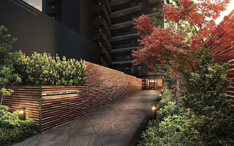 ファイル:MATSUE THE TOWER エントエランスアプローチ完成予想図.png