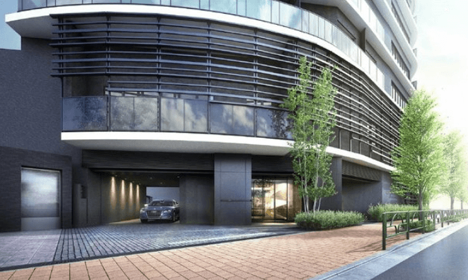 ファイル:プラウド町屋 エントエランスアプローチ完成予想図.png