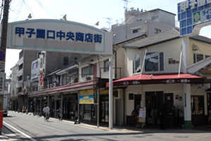 ファイル:パークナード上甲子園甲子園口中央商店街.jpg