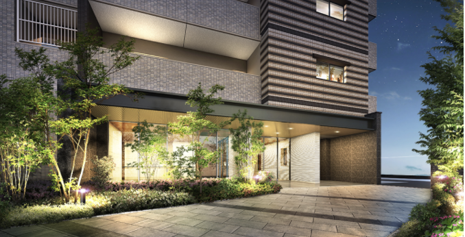 ファイル:アルファスマート西福原 エントランスアプローチ完成予想図.png