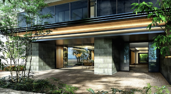 ファイル:ファインレジデンス高崎鞘町 北側エントランス完成予想図.png