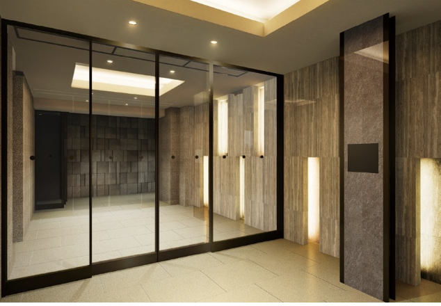 ファイル:サンクレイドル北越谷駅前 エントエランスホール完成予想図.png