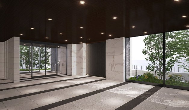 ファイル:アルファスマート津山中央 エントエランスホール完成予想図.png