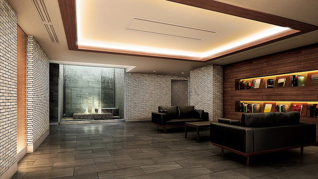 ファイル:ブランズ夕陽丘 ザ・テラスロビー.jpg