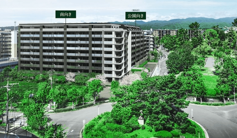 ファイル:レ・ジェイド千里藤白台3丁目 外観完成予想図3.png