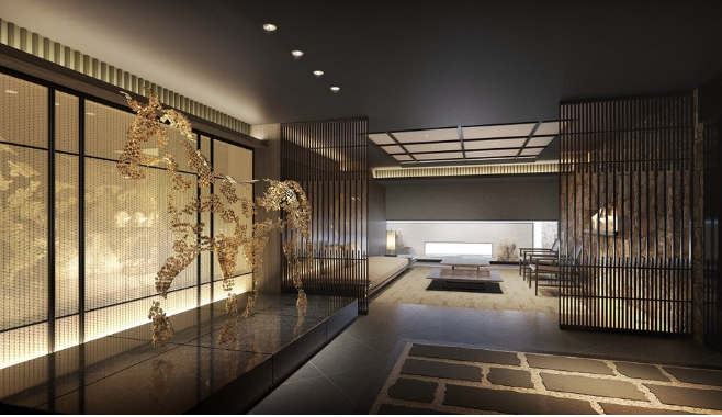 ファイル:ローレルコート京都柳馬場六角 エントエランスホール完成予想図.png