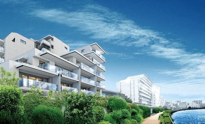 ファイル:リビオ森下リバーテラス 外観完成予想図.png