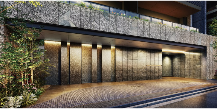 ファイル:プラウド池下高見 エントエランスアプローチ完成予想図.png