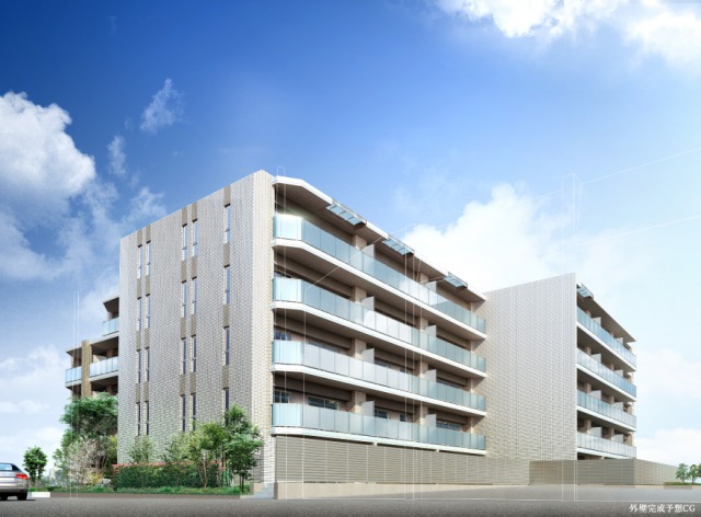 ファイル:リビオ練馬中村橋 外観完成予想CG 練馬161107.jpg