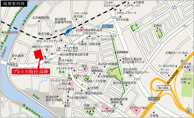 ファイル:現地案内図 仙台 170827.jpeg