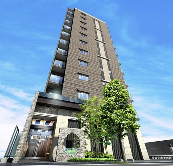 ファイル:クレアホームズ南常三島 ザ・レジデンス 外観完成予想図1.png