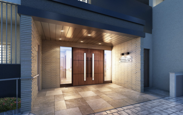 ファイル:プレサンスロジェ名護為又ヴォール エントランスアプローチ完成予想CG.png