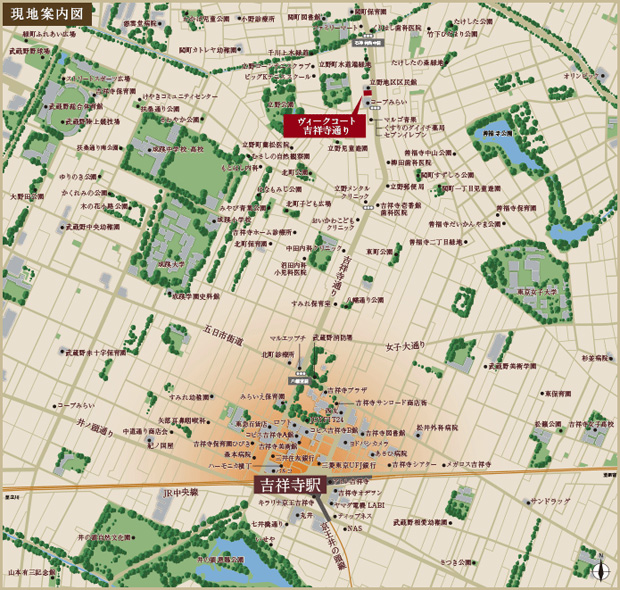 ファイル:現地案内図 吉祥寺 170226.jpg