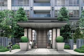 パークコート千代田四番町　ウェストゲート完成予想CG