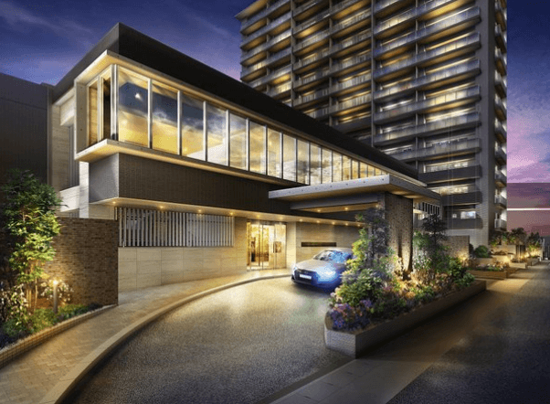 ファイル:ファミリアーレ上小田井グランステージ エントランスアプローチ完成予想図.png