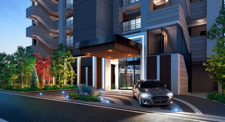 ファイル:クレアホームズキセラ川西 エントエランスアプローチ完成予想図.png